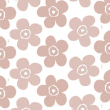 Big Flower Rosenwood - Lola voksdug med store blomster i beige
