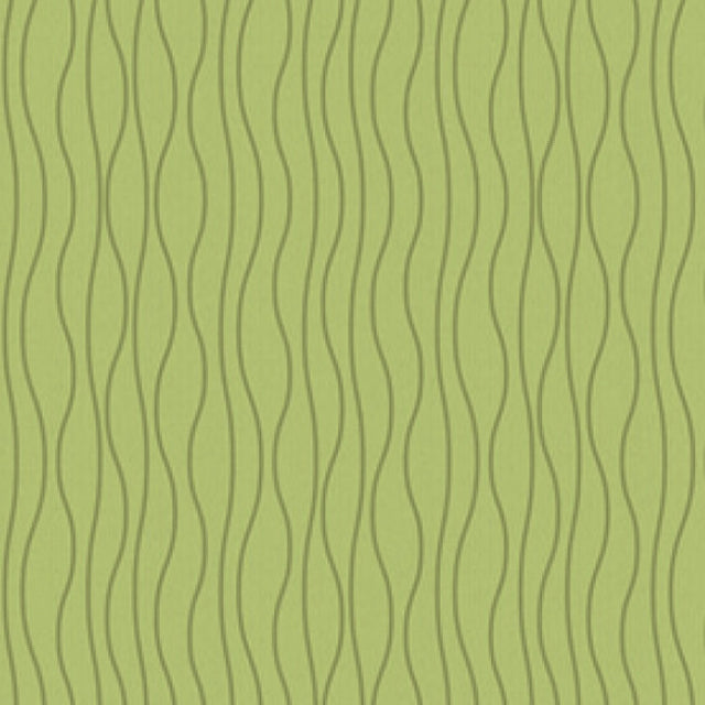 Billy voksdug Waves lime, 140 cm bred