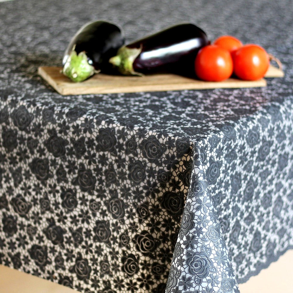 Blondedug lille rose, sort