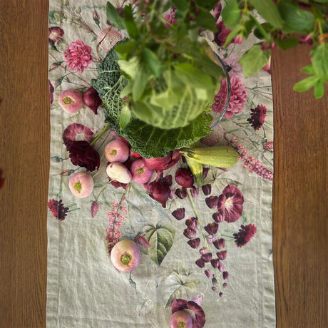 Bordløber i hør Blossom Garden – Jim Lyngvild, miljø