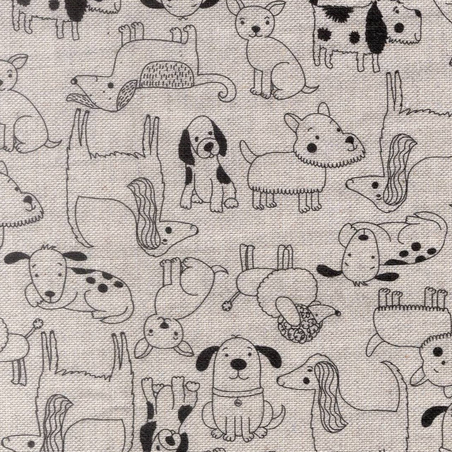 Cani Divertenti e Carini - Akryldug med søde og sjove hunde