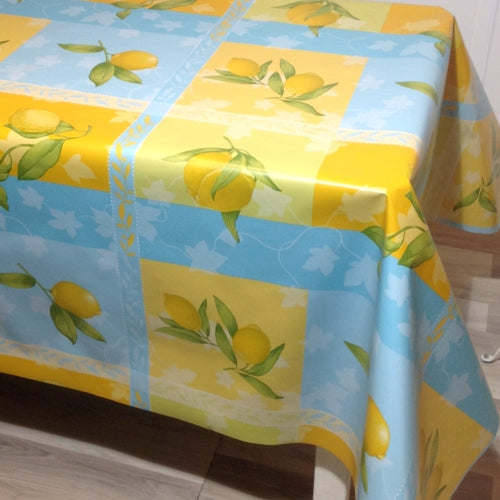 LÆNGDE: 4,5 meter - Citroner, 180 cm i bred