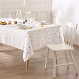 Comète Hvid/Guld – Juledug med antiplet 140 x 240 cm, miljø
