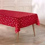 Comète Rød/Guld – Juledug med antiplet 140 x 240 cm, miljø 1