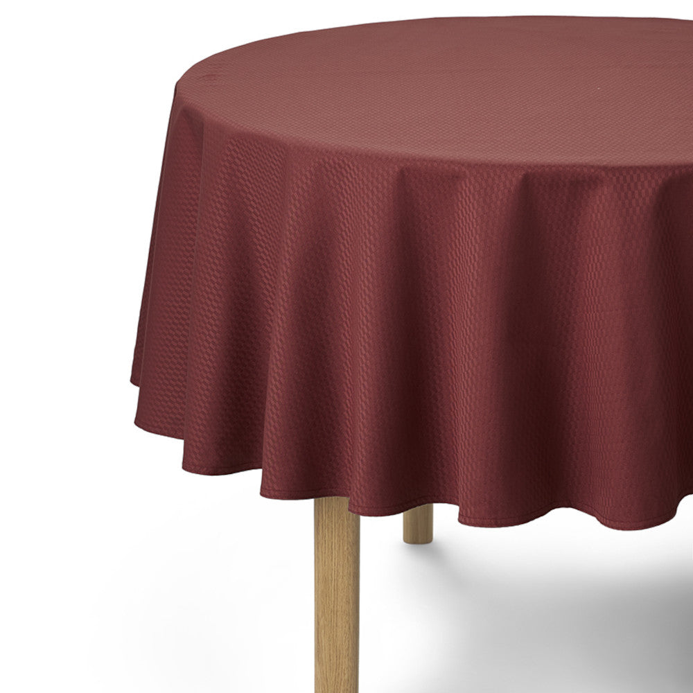 Compliments Damaskdug Tile, Wine Red Ø 200 cm