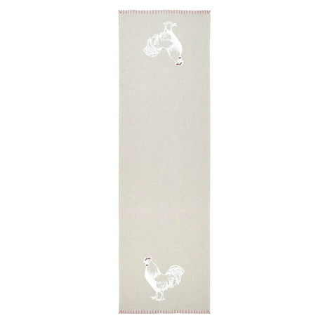 Coq bordløber i bomuld 45 x 150 cm, motiv