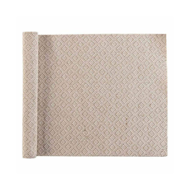 Danity Beige bordløber i jute 35 x 140 cm