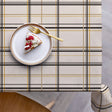 Södahl Define Beige/Gold 140 cm 100% bomuld, akryldug med antiskrid