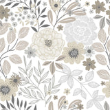 Divine Luxury, Natur - Voksdug med blomster og blade