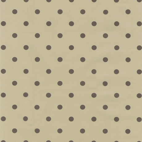 Dot Beige, voksdug med prikker, 140 cm bred