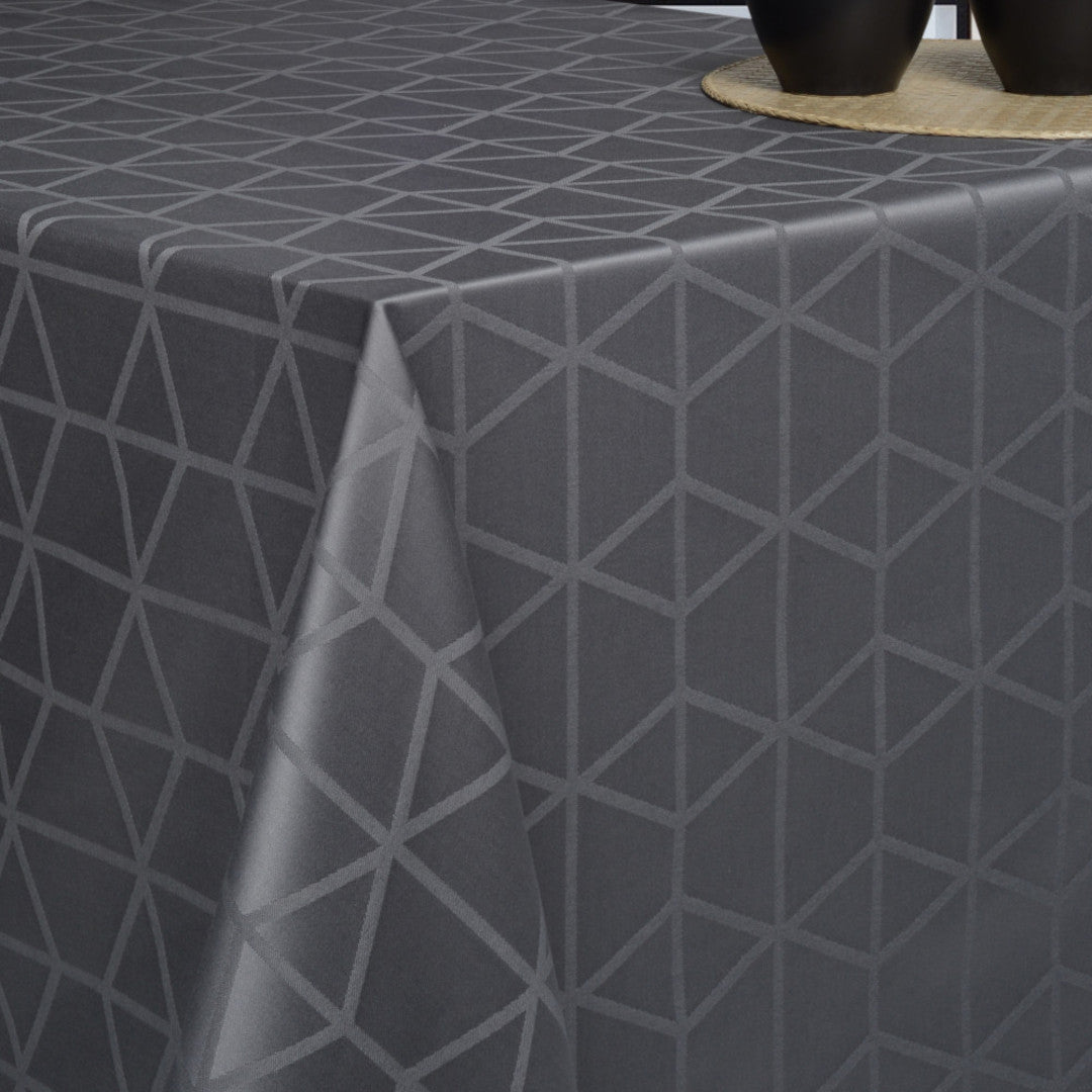 Engholm Pelikan Damaskdug - Grå 140 x 370 cm