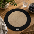 Engholm Thor Rund Dækkeserviet Coffee/Camel – Ø40 cm, miljø