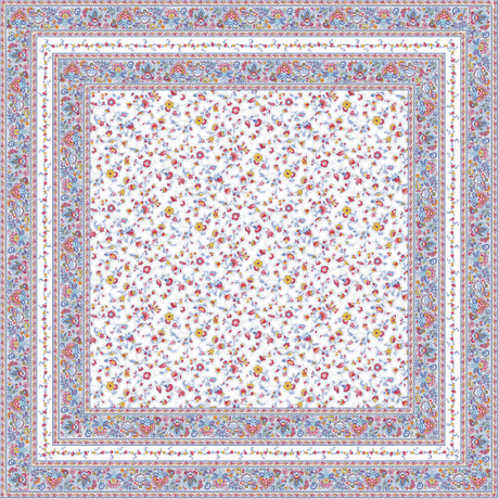 Fleurs Des Champs Multi - Rektangulær provencedug 160 x 300 cm, motiv