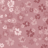 Flory Ruby - Elegant voksdug med romantisk blomstermotiv, mønster