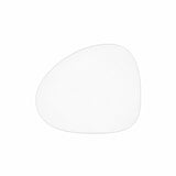 Gennemsigtig dækkeserviet i 2,0 mm klar plast – Curve 46 x 40 cm, model