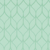 Grøn Harmoni – Voksdug med grafisk mønster, mønster