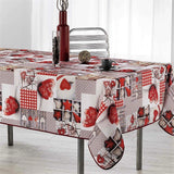 Atout Coeur Hjerter trumf - Juledug med anti-plet, 150 x 240 cm