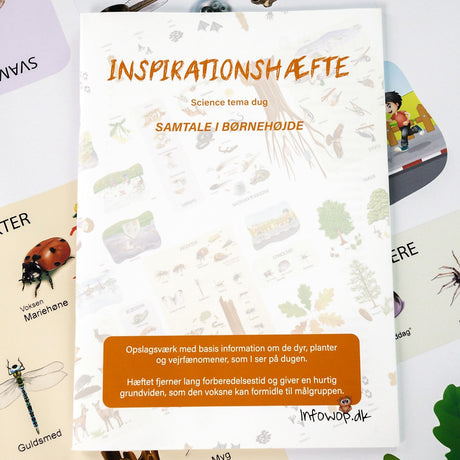 InfoWop inspirationshæfte til samtaledugen Science / Natur og udeliv
