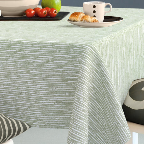 Japoni Green Tea  - Voksdug med Japandi-inspireret design, hjørne