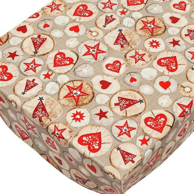 Christmas Rustikal - Jule voksdug rustik jul