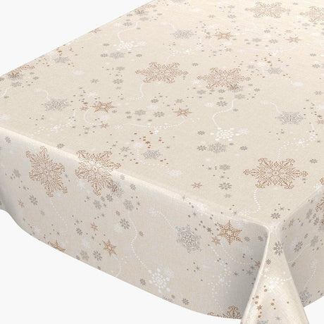 Julevoksdug - Stjerneskud beige