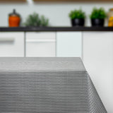 Juna Urban Line – Akryldug i sorte striber