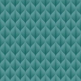 Kalini Luxury Blue - Voksdug med grafisk mønster i flot 3D-effekt