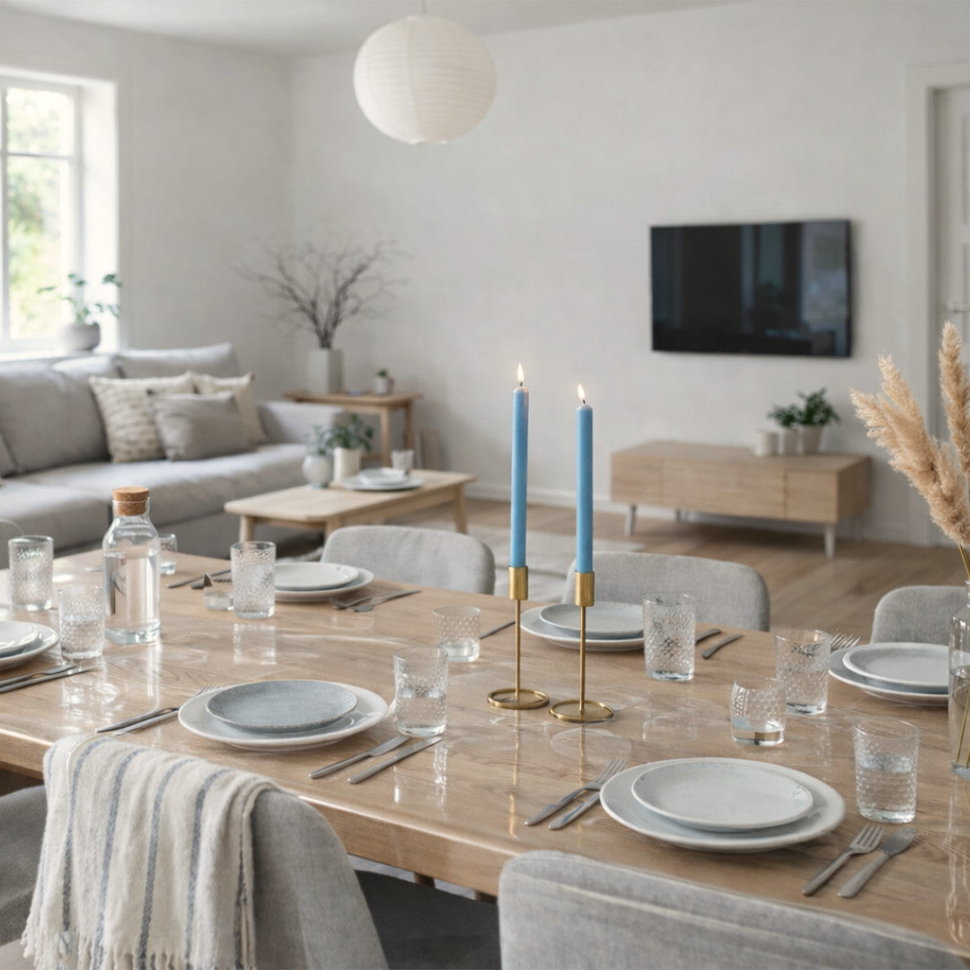 Kraftig gennemsigtig voksdug i klar plast - 2,0 mm / 90 cm, miljø 2