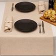 Kunstlæder Noblessa bordløber - Ekstra kraftig Dinner 4 two - 50 x 140 cm - Creme