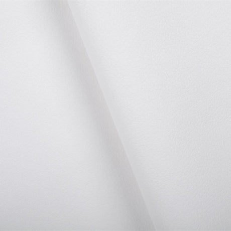 Kunstlæder uden renskåret kant - Ekokuir Brillant - Imiteret læder, 0,8 mm/140 cm - Hvid