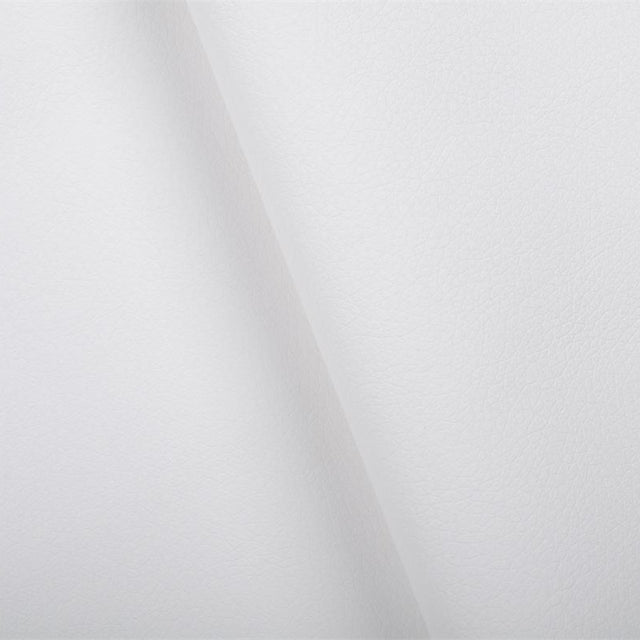 Kunstlæder uden renskåret kant - Ekokuir Brillant - Imiteret læder, 0,8 mm/140 cm - Hvid