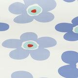 2. SORTERING - Lola voksdug - Small Big Flower Cornflower