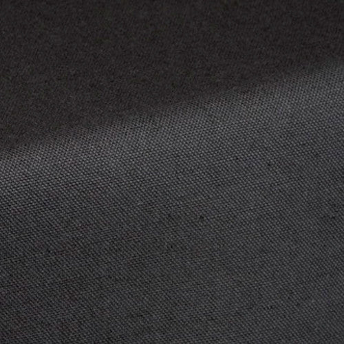 Lino 140 cm - Ensfarvet akryldug i hør/bomuld - Skifer