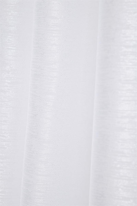 Linwood Hvid – Netgardin 140 x 260 cm, nærbillede