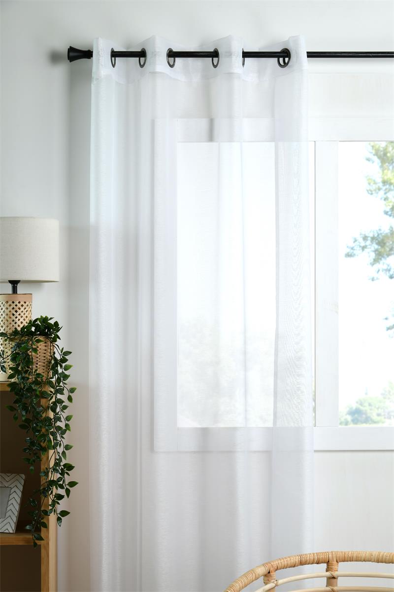 Linwood Hvid – Netgardin 140 x 260 cm