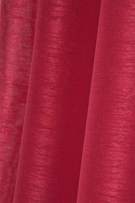 Linwood Rød – Netgardin 140 x 260 cm, nærbillede