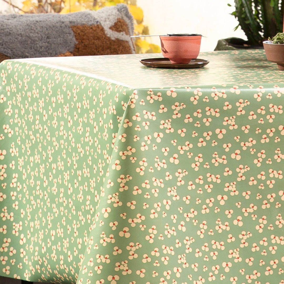 Niwa Green Tea - Lola voksdug med delikate blomster, hjørne