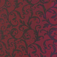 Louvre Greco rød, jacquard vævet akryldug, 140 cm bred