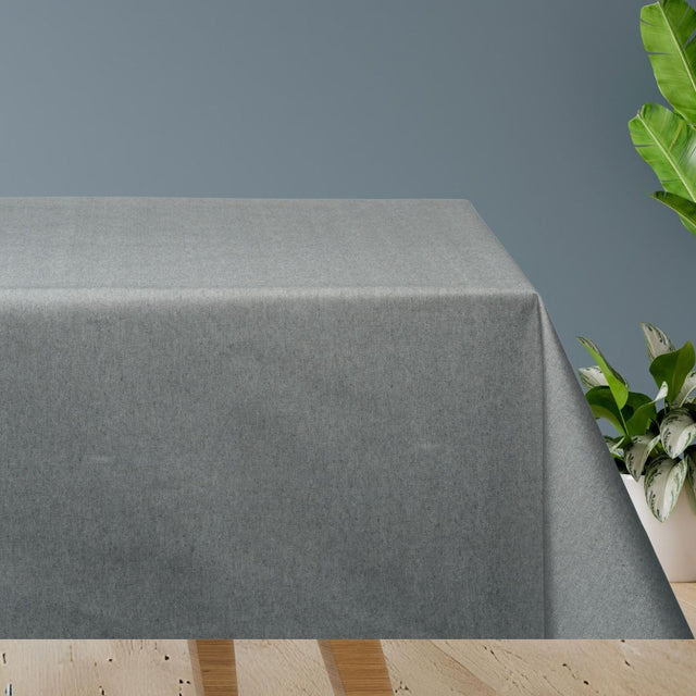 Lowie Liso Grå - Ensfarvet akryldug med antiskrid