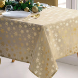 Magic Guld – Juledug med antiplet 150 x 240 cm, nærbillede