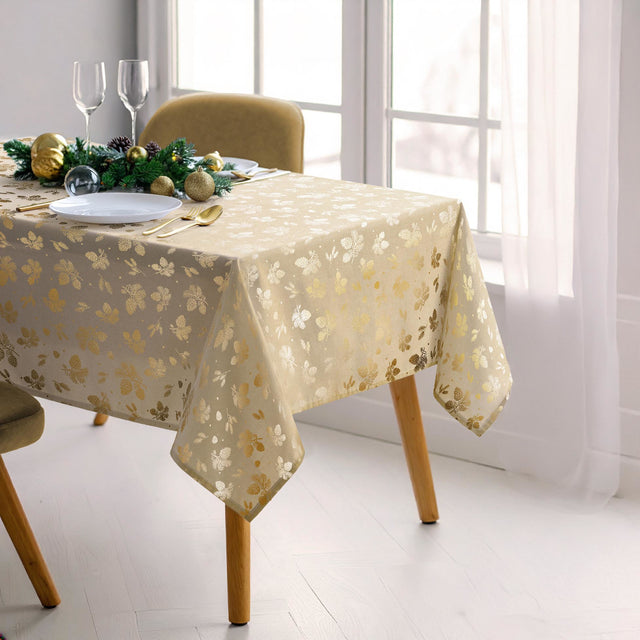 Magic Guld – Juledug med antiplet 150 x 240 cm