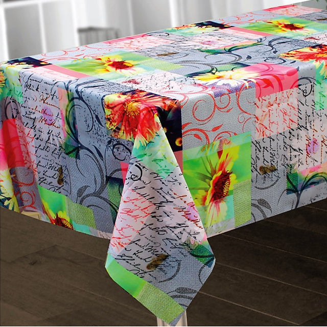 Margot dug 150 x 240 cm med blomster