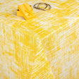Melange Mellow Yellow - Rund voksdug med elastik