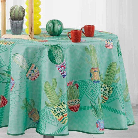 Melocactus Blue Ø 180 cm, rund dug med anti-plet