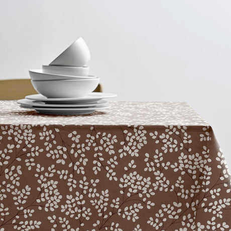 Mimosa Coffee Brown - Södahl akryldug i 100% bomuld med antiskrid, hjørne