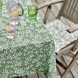 Mimosa Hedge Green - Södahl akryldug i 100% bomuld med antiskrid