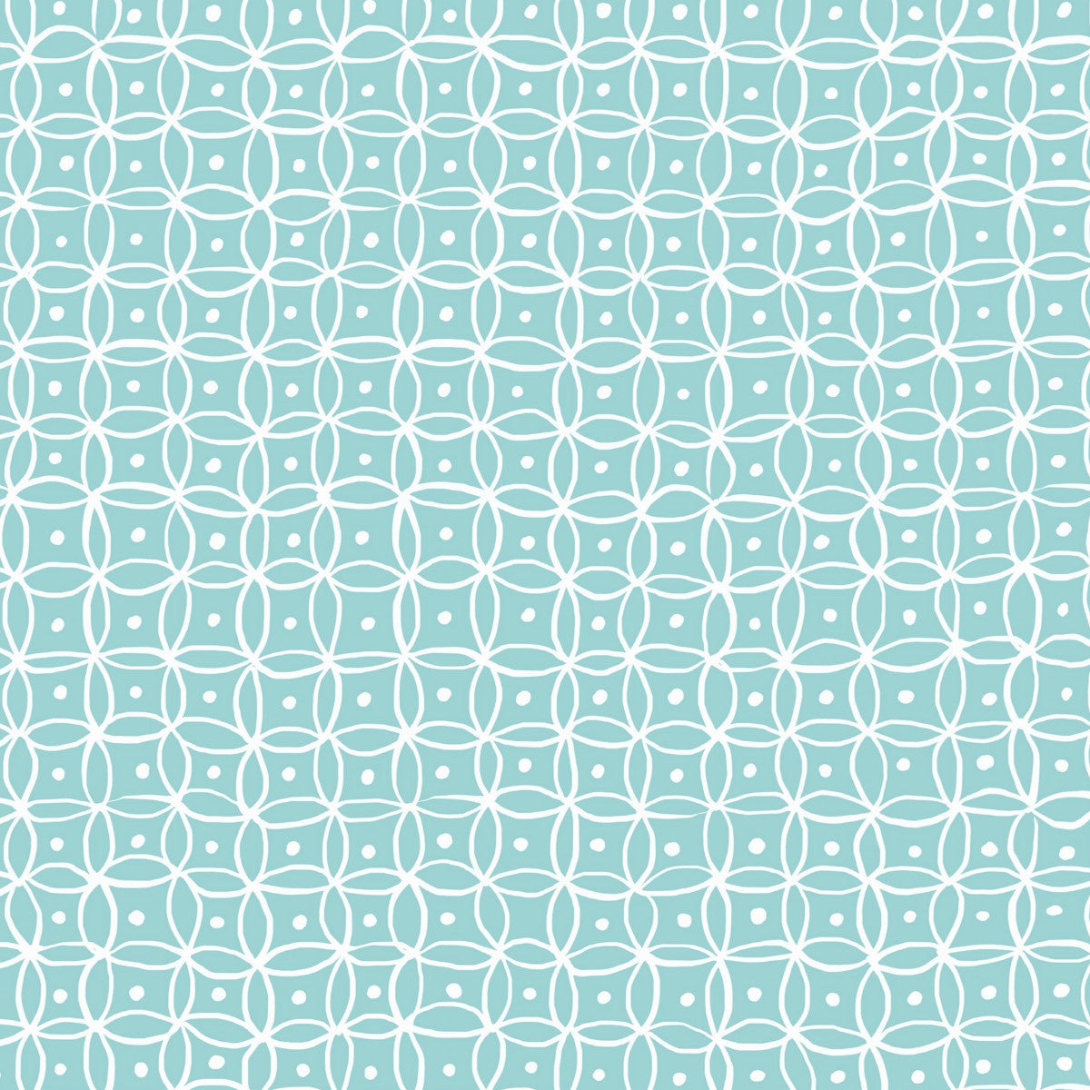 LÆNGDE: 2,8 m - Namika Aqua, voksdug med smukt enkelt grafisk mønster