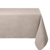 Nelson, ensfarvet rektangulær dug med anti-plet 145 x 200 cm - Hørfarvet, modelbillede