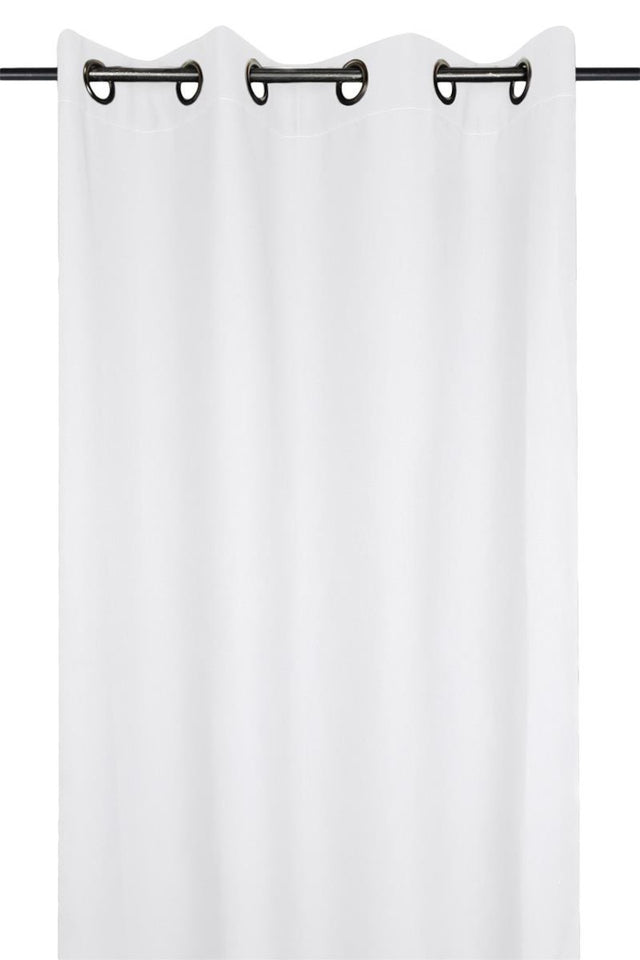 Nelson Hvid – Færdigsyet Gardin 135 x 280 cm