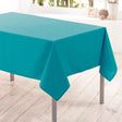 Nelson, ensfarvet rektangulær dug med anti-plet 145 x 300 cm - Celadon